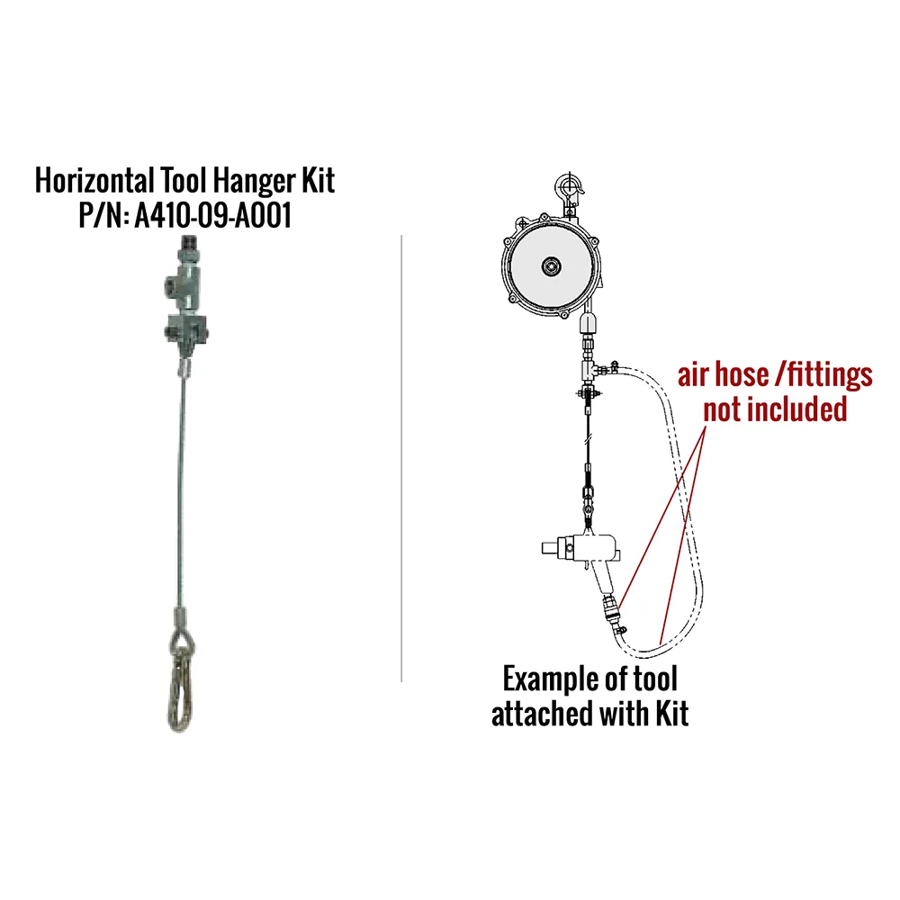 ENDO Federzug THB-50A mit drehbarem Stahlhaken