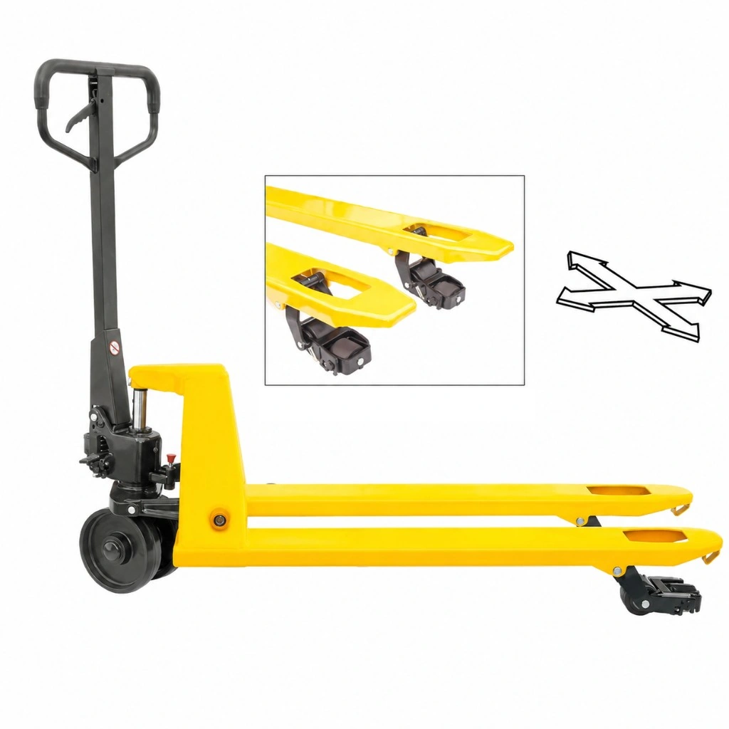 Vierwege-Handhubwagen (RPV2500CS) 2.500 kg