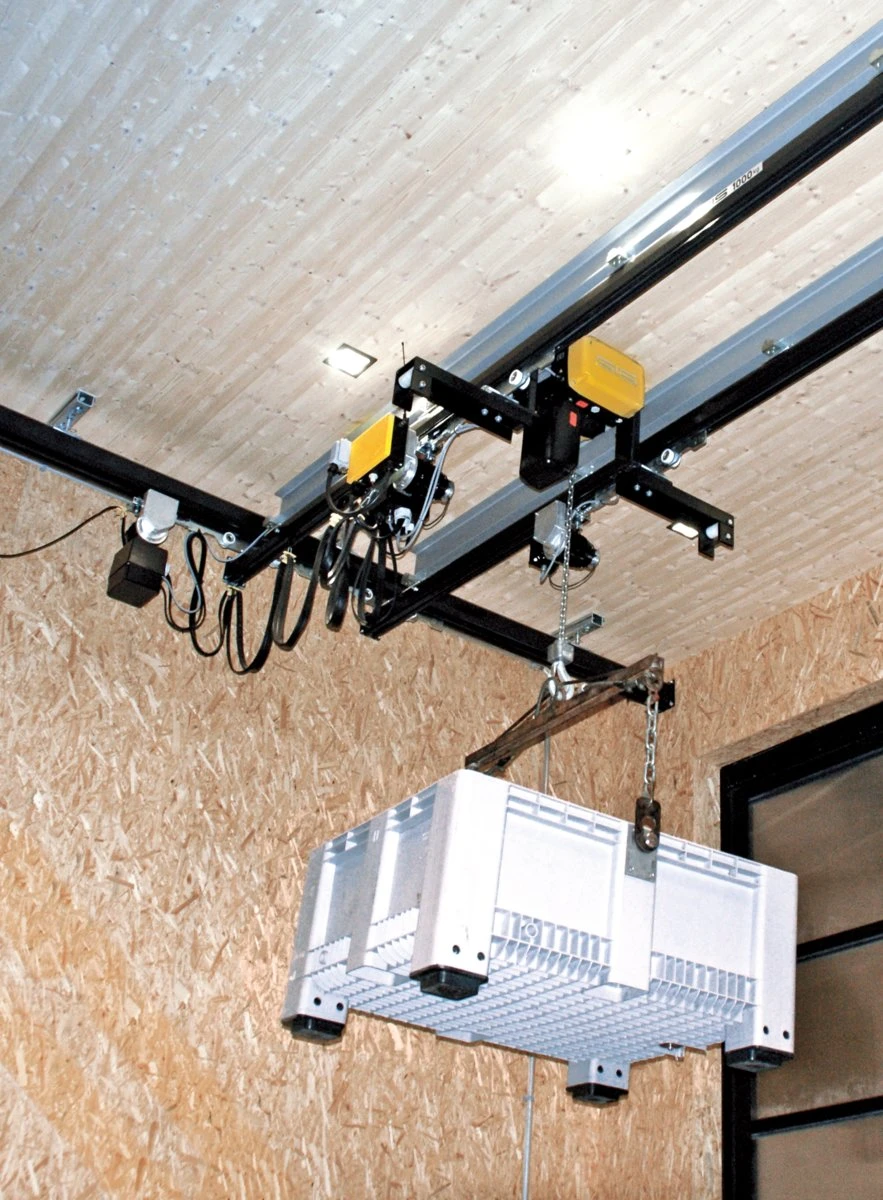 GIS GPR Elektrokettenzug mit KTL-beschichtetem Aluminiumgehäuse
