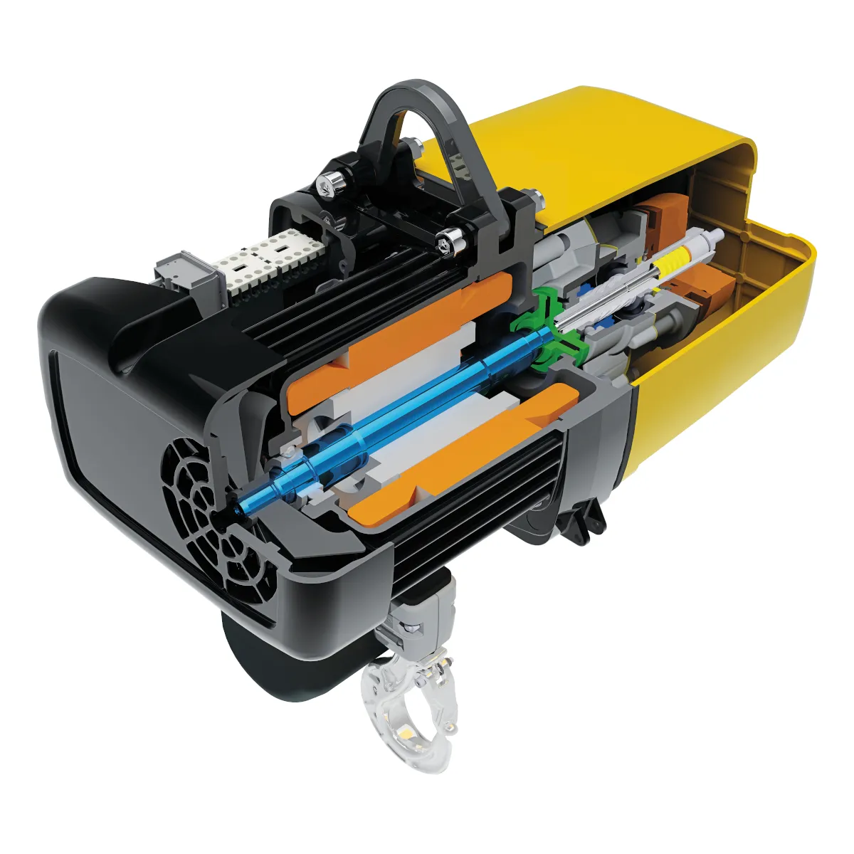 GIS GP250 Elektrokettenzug in Industrieausführung