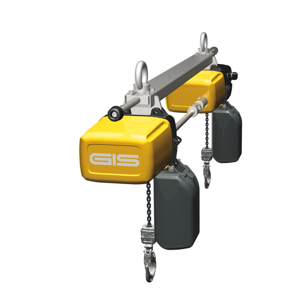GIS GPS synchronisierte Elektrokettenzüge für Langgut 500–5000 kg