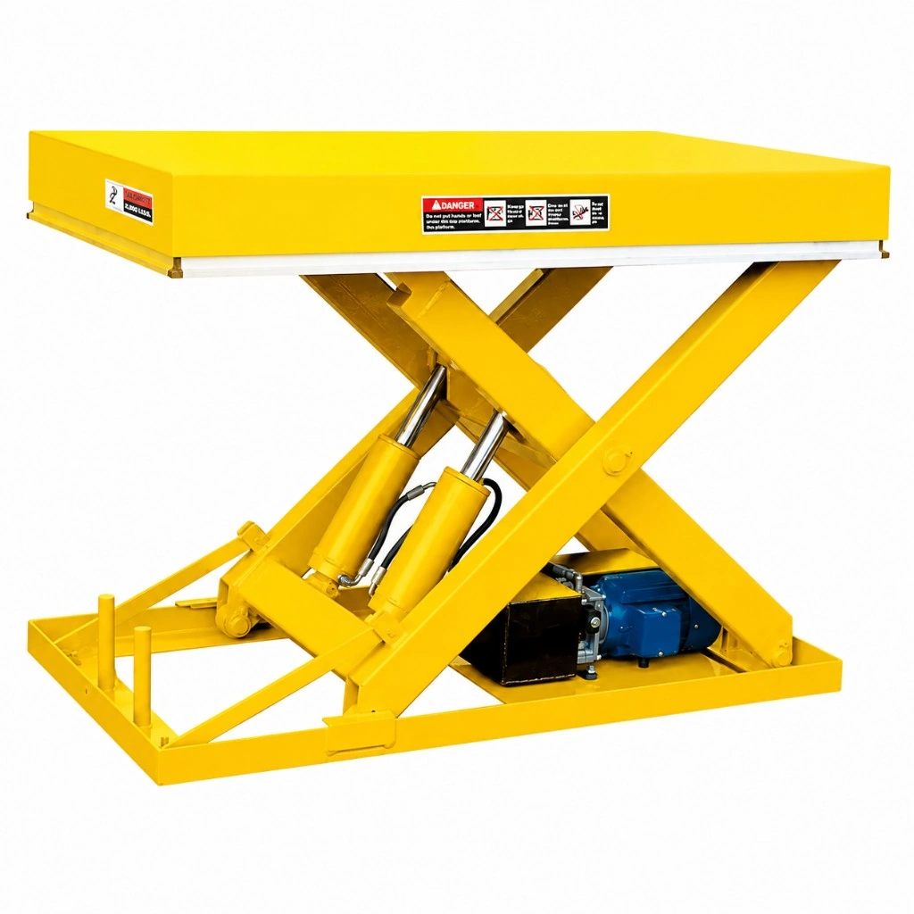 Schwerlast-Hubtisch mit Einfachschere 2000 kg
