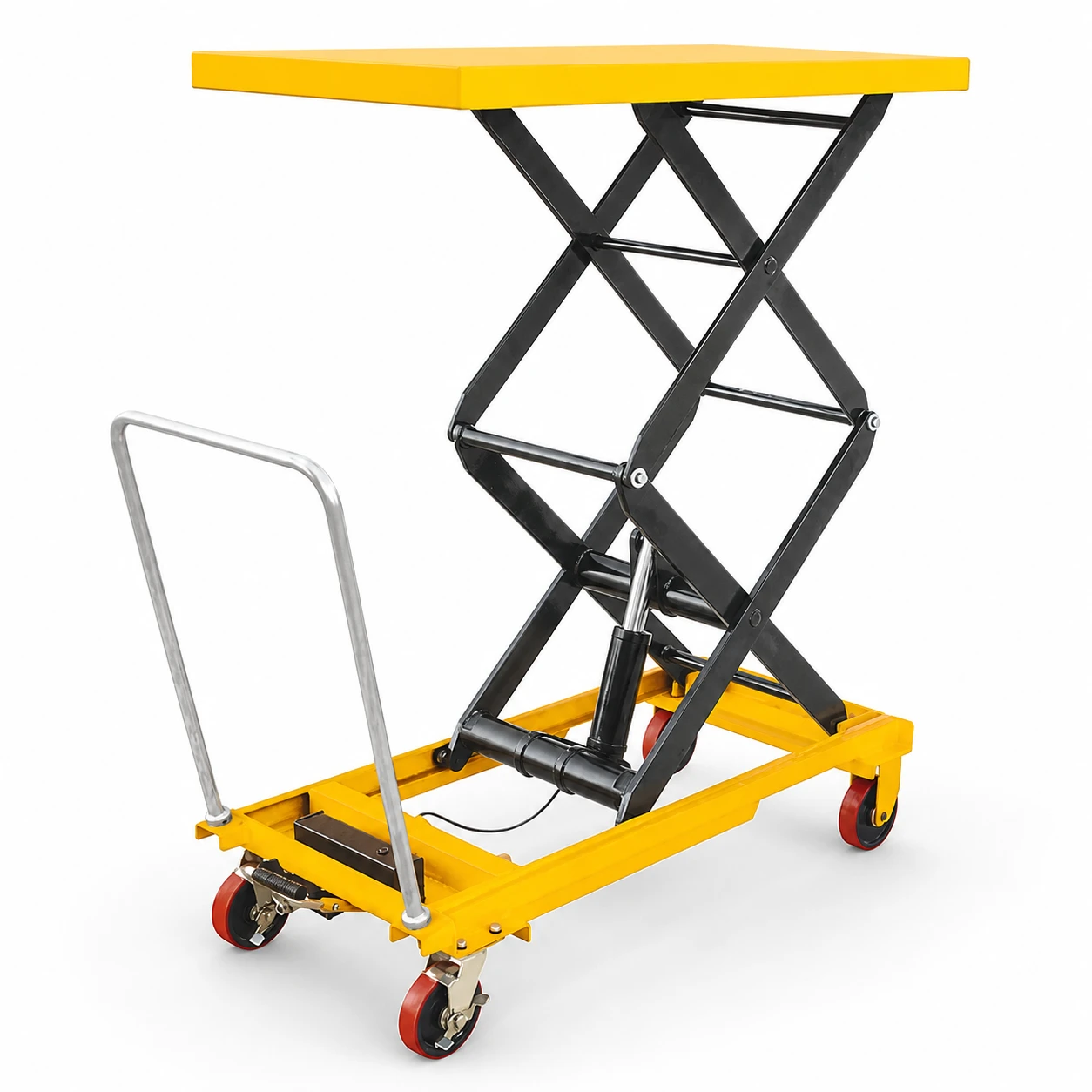 Fahrbarer Doppelscheren-Hubtisch (MPS680D), 680 kg, 1.500 mm