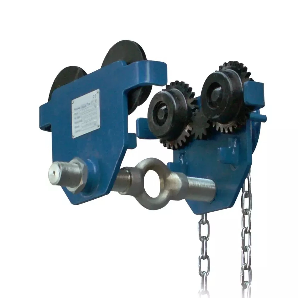 Haspelfahrwerk für Breitflanschträger (MGW-TROLLEY) 1.000–5.000 kg