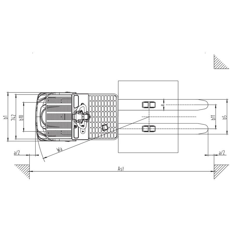 Elektro-Niederhub-Kommissionierer NKV10/NKV12 – Produktansicht 5