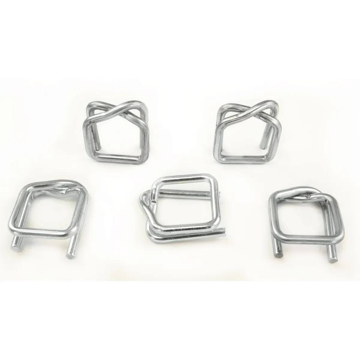 Verzinkte Schnallen für Polyester-Umreifungsband (BUCKLES-19G) 19 mm
