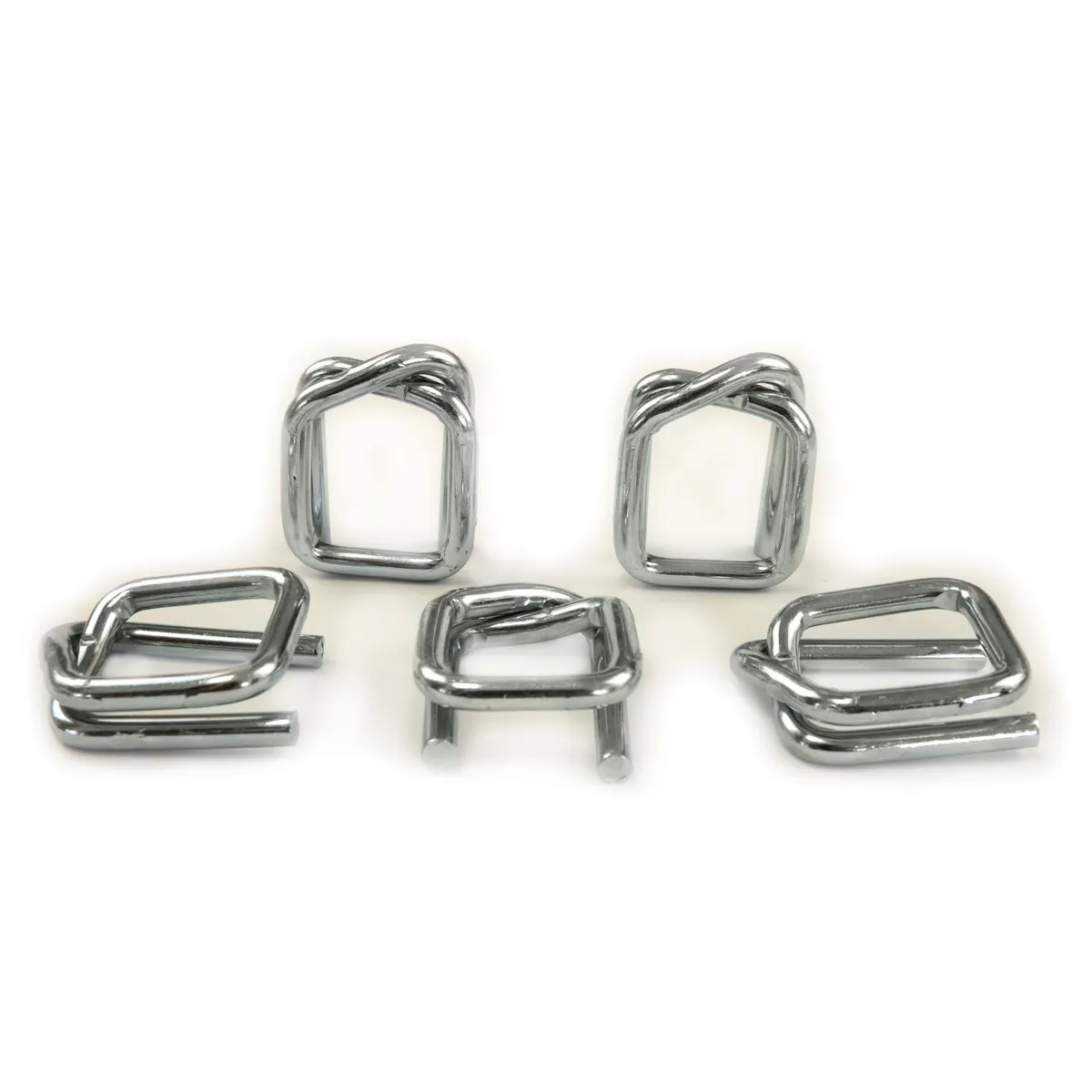 Verzinkte Verschlussschnallen für Polyester-Umreifungsband (BUCKLES-25G), 25 mm