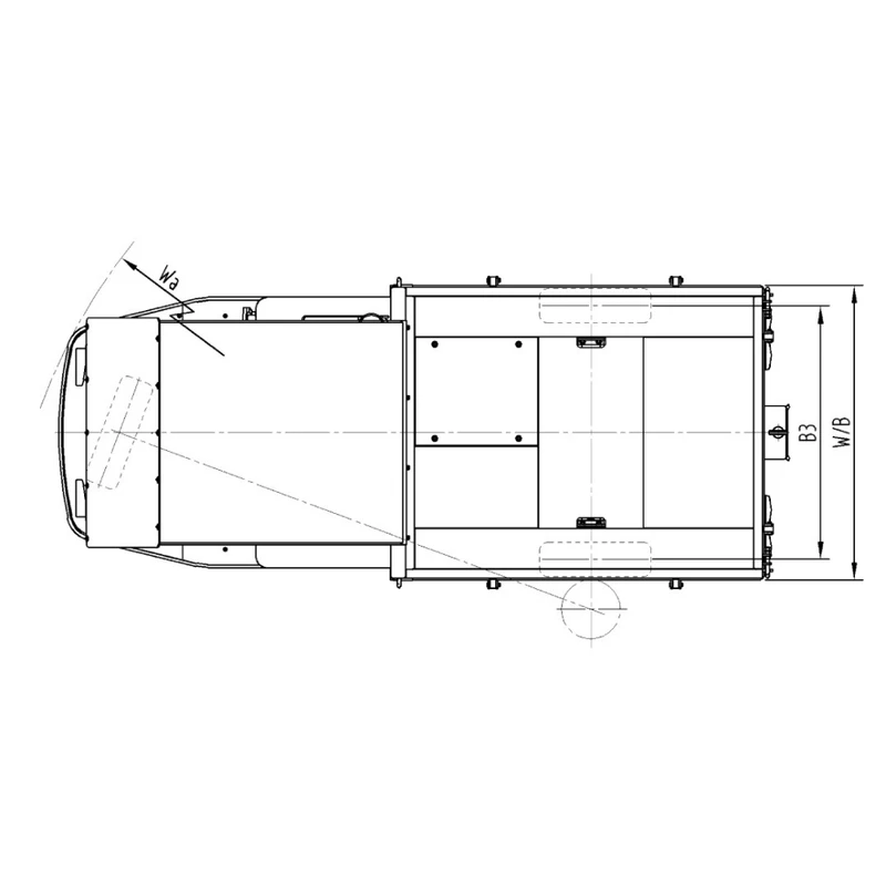VEV10/VEV15 Elektro-Plattformwagen für Lager und Logistik