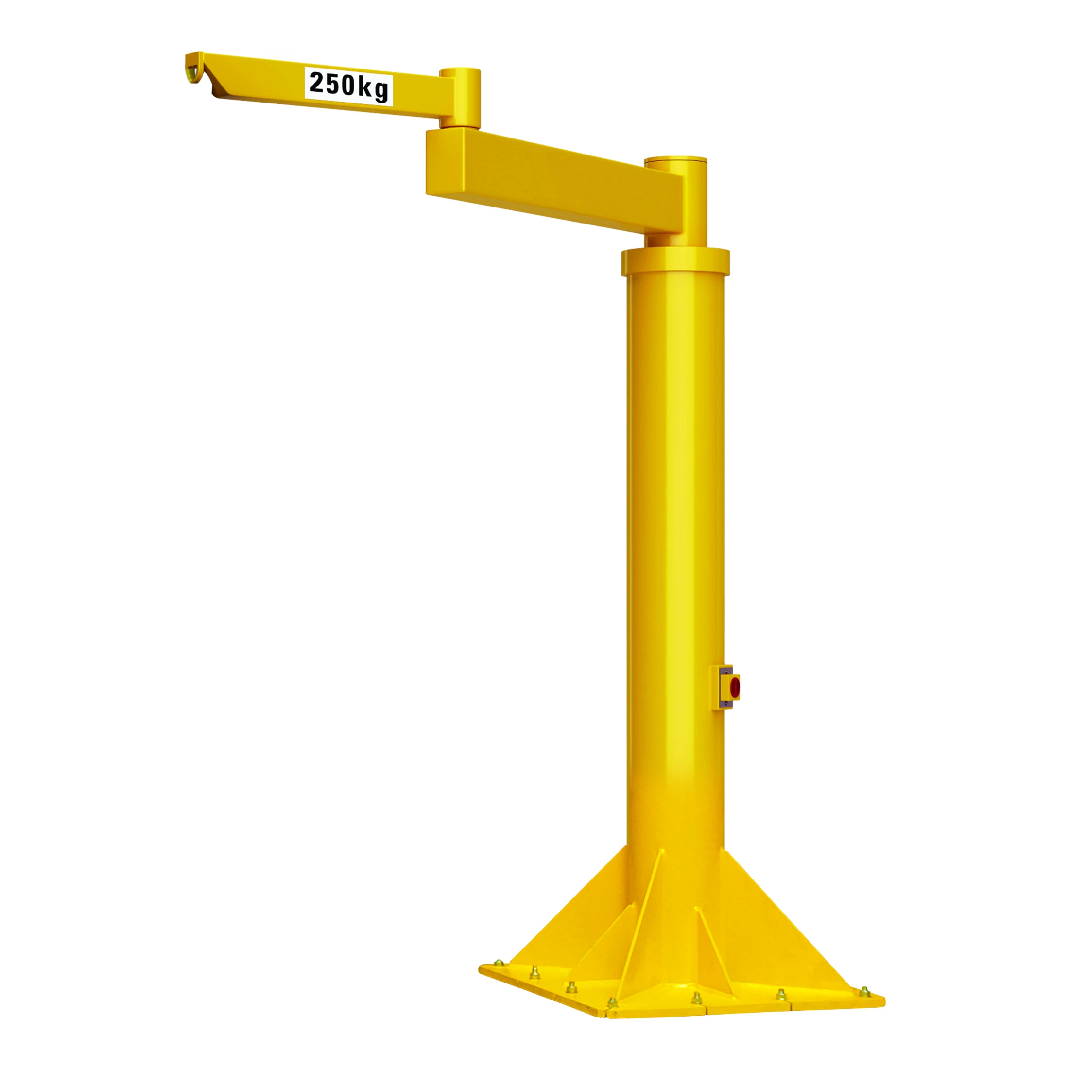 Gelenk-Säulenschwenkkran, selbsttragend (ZSD-S), 50–1.000 kg, 2–5 m